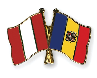 Fahnen Pins Peru Andorra