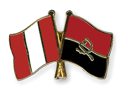 Fahnen Pins Peru Angola