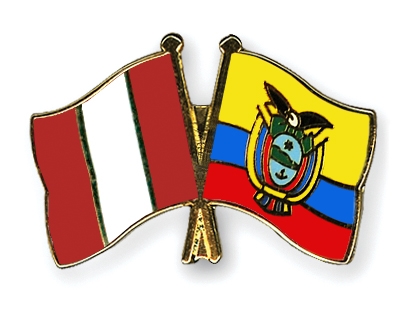 Fahnen Pins Peru Ecuador