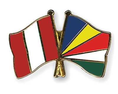 Fahnen Pins Peru Seychellen