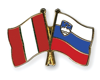 Fahnen Pins Peru Slowenien
