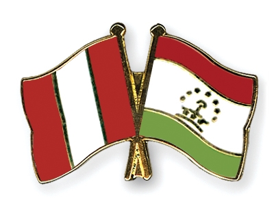 Fahnen Pins Peru Tadschikistan