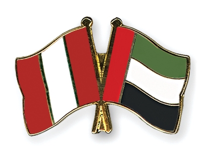 Fahnen Pins Peru Ver-Arab-Emirate