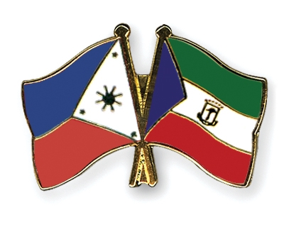 Fahnen Pins Philippinen quatorialguinea