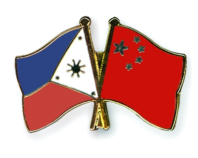 Fahnen Pins Philippinen China