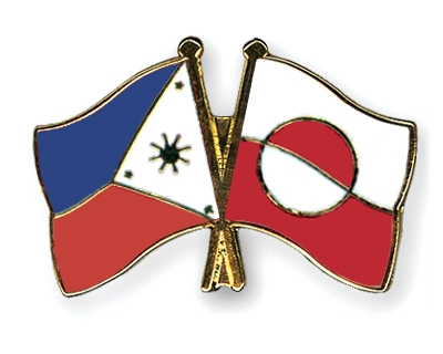 Fahnen Pins Philippinen Grnland