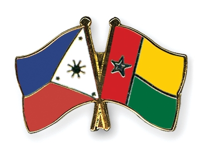 Fahnen Pins Philippinen Guinea-Bissau