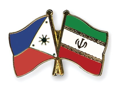 Fahnen Pins Philippinen Iran