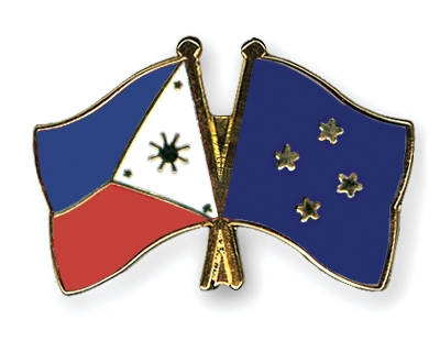 Fahnen Pins Philippinen Mikronesien