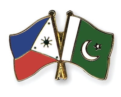 Fahnen Pins Philippinen Pakistan