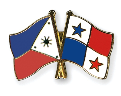Fahnen Pins Philippinen Panama