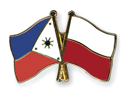 Fahnen Pins Philippinen Polen