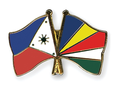 Fahnen Pins Philippinen Seychellen