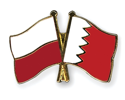 Fahnen Pins Polen Bahrain