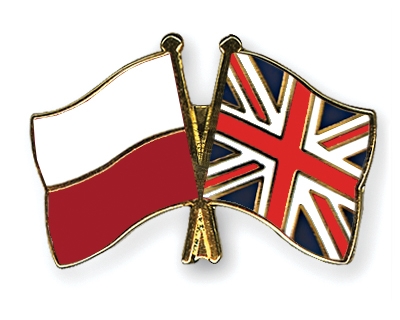 Fahnen Pins Polen Grossbritannien