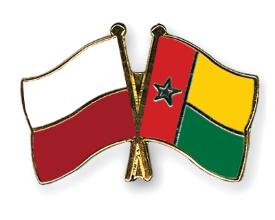Fahnen Pins Polen Guinea-Bissau