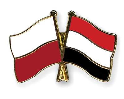 Fahnen Pins Polen Jemen
