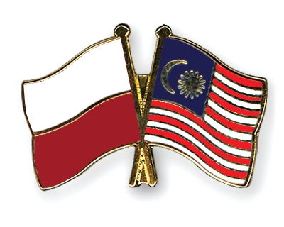 Fahnen Pins Polen Malaysia
