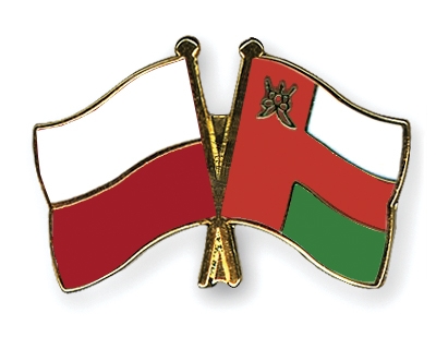 Fahnen Pins Polen Oman