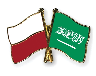 Fahnen Pins Polen Saudi-Arabien