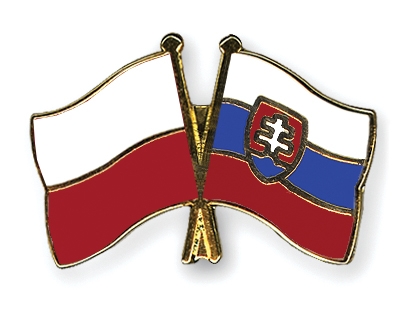 Fahnen Pins Polen Slowakei