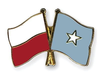 Fahnen Pins Polen Somalia