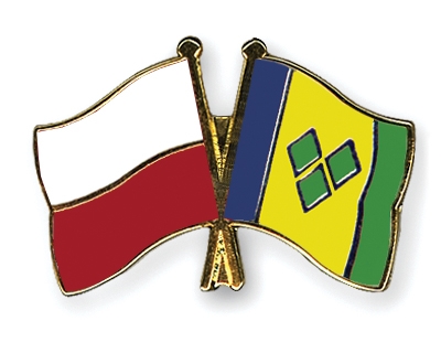 Fahnen Pins Polen St-Vincent-und-die-Grenadinen