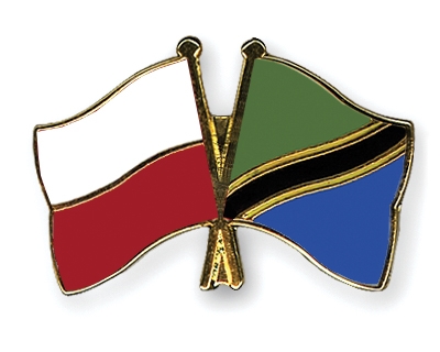 Fahnen Pins Polen Tansania