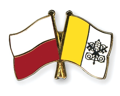 Fahnen Pins Polen Vatikanstadt