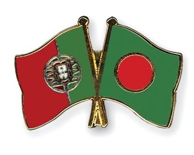 Fahnen Pins Portugal Bangladesch
