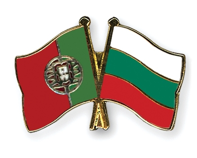 Fahnen Pins Portugal Bulgarien