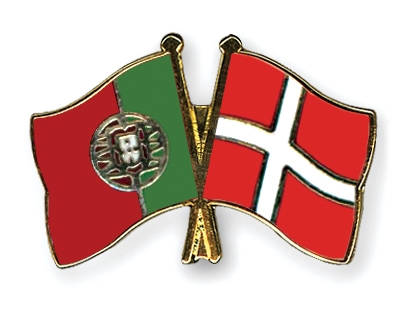 Fahnen Pins Portugal Dnemark