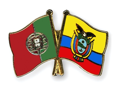 Fahnen Pins Portugal Ecuador