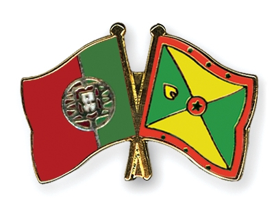 Fahnen Pins Portugal Grenada