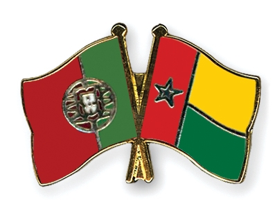 Fahnen Pins Portugal Guinea-Bissau
