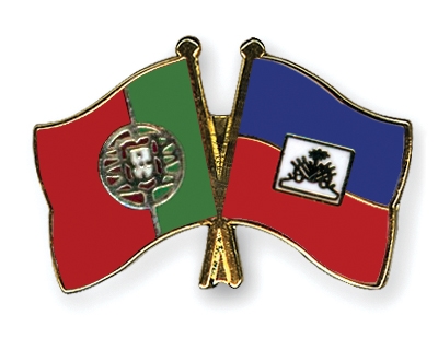 Fahnen Pins Portugal Haiti