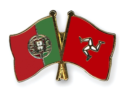 Fahnen Pins Portugal Isle-of-Man