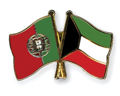 Fahnen Pins Portugal Kuwait