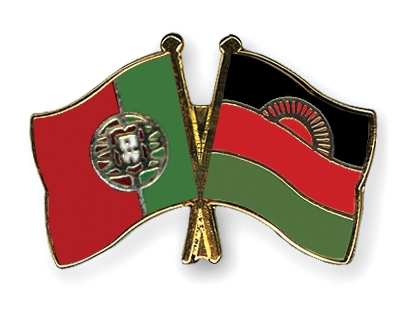 Fahnen Pins Portugal Malawi