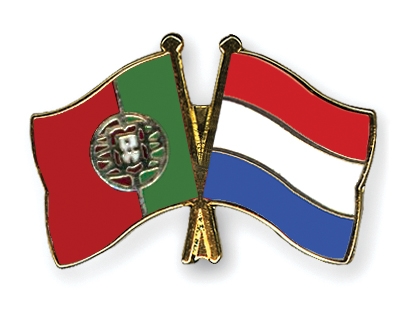 Fahnen Pins Portugal Niederlande