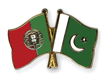 Fahnen Pins Portugal Pakistan