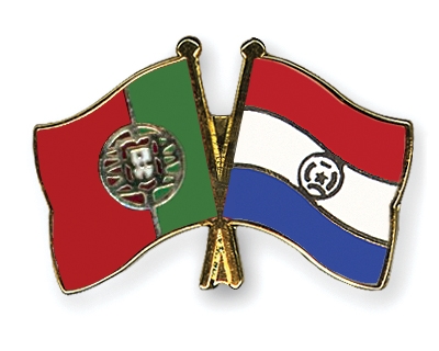 Fahnen Pins Portugal Paraguay