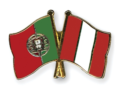 Fahnen Pins Portugal Peru