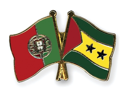 Fahnen Pins Portugal Sao-Tome-und-Principe