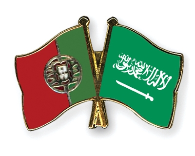 Fahnen Pins Portugal Saudi-Arabien