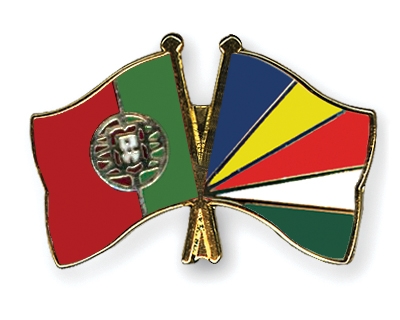 Fahnen Pins Portugal Seychellen