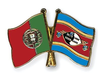 Fahnen Pins Portugal Swasiland