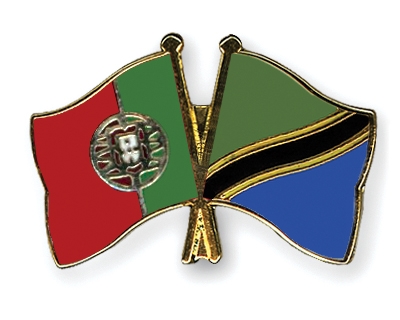 Fahnen Pins Portugal Tansania