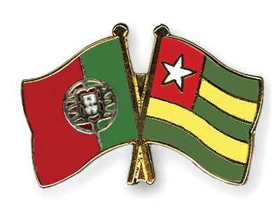Fahnen Pins Portugal Togo
