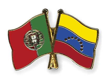 Fahnen Pins Portugal Venezuela